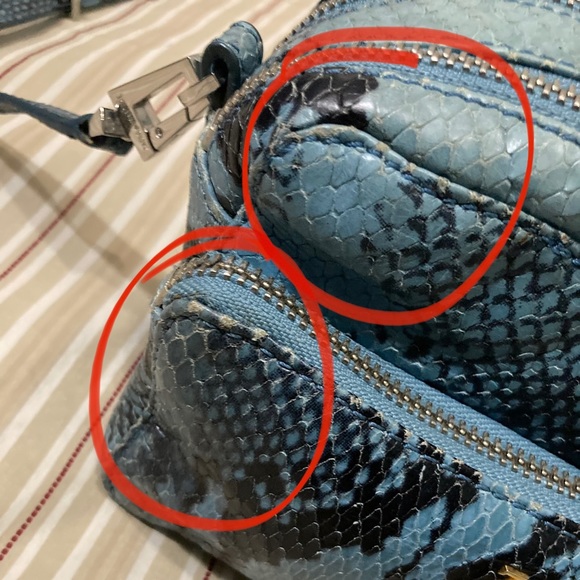 Zadig & Voltaire Boxy XL Wild Leather Shoulder Bag - Picture 9 of 16